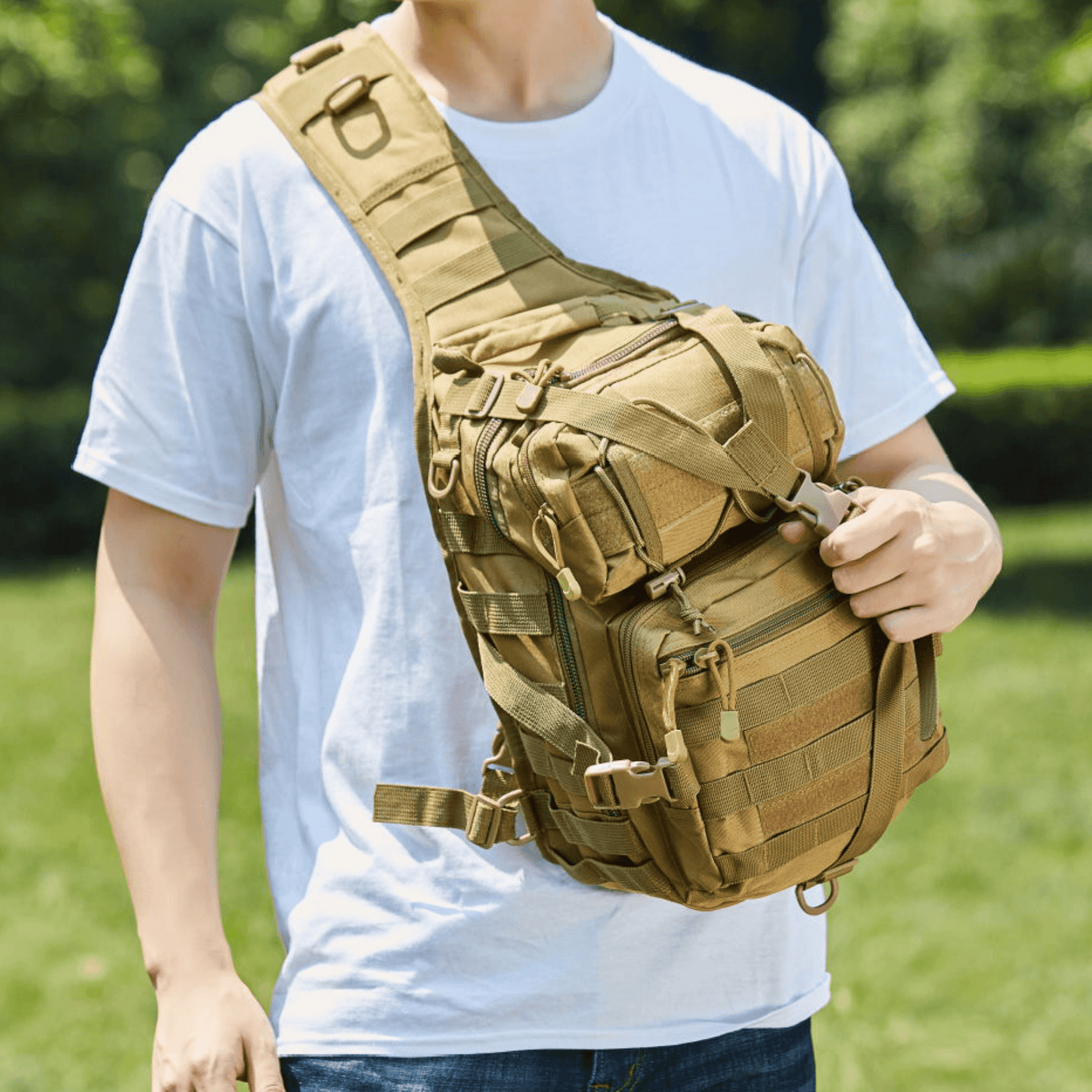 Tactical 15L Medium Sling Range Bag