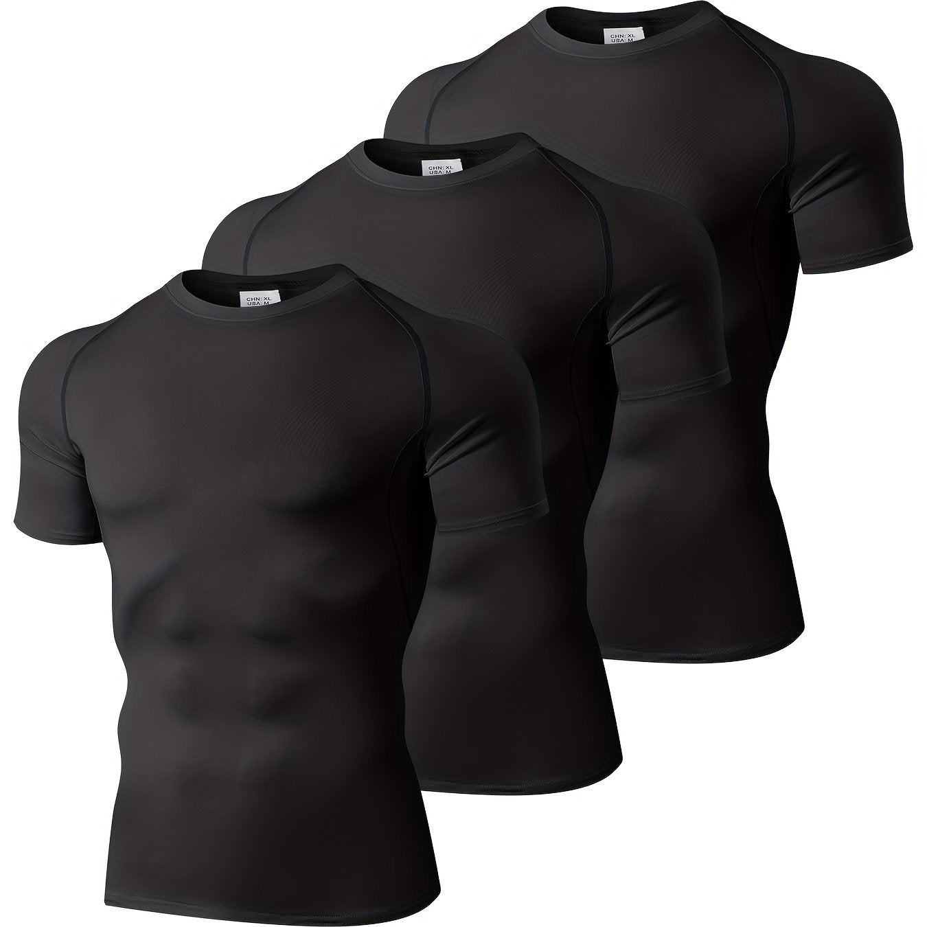 FitFuel's Signature Mens Compression Workout Tshirt