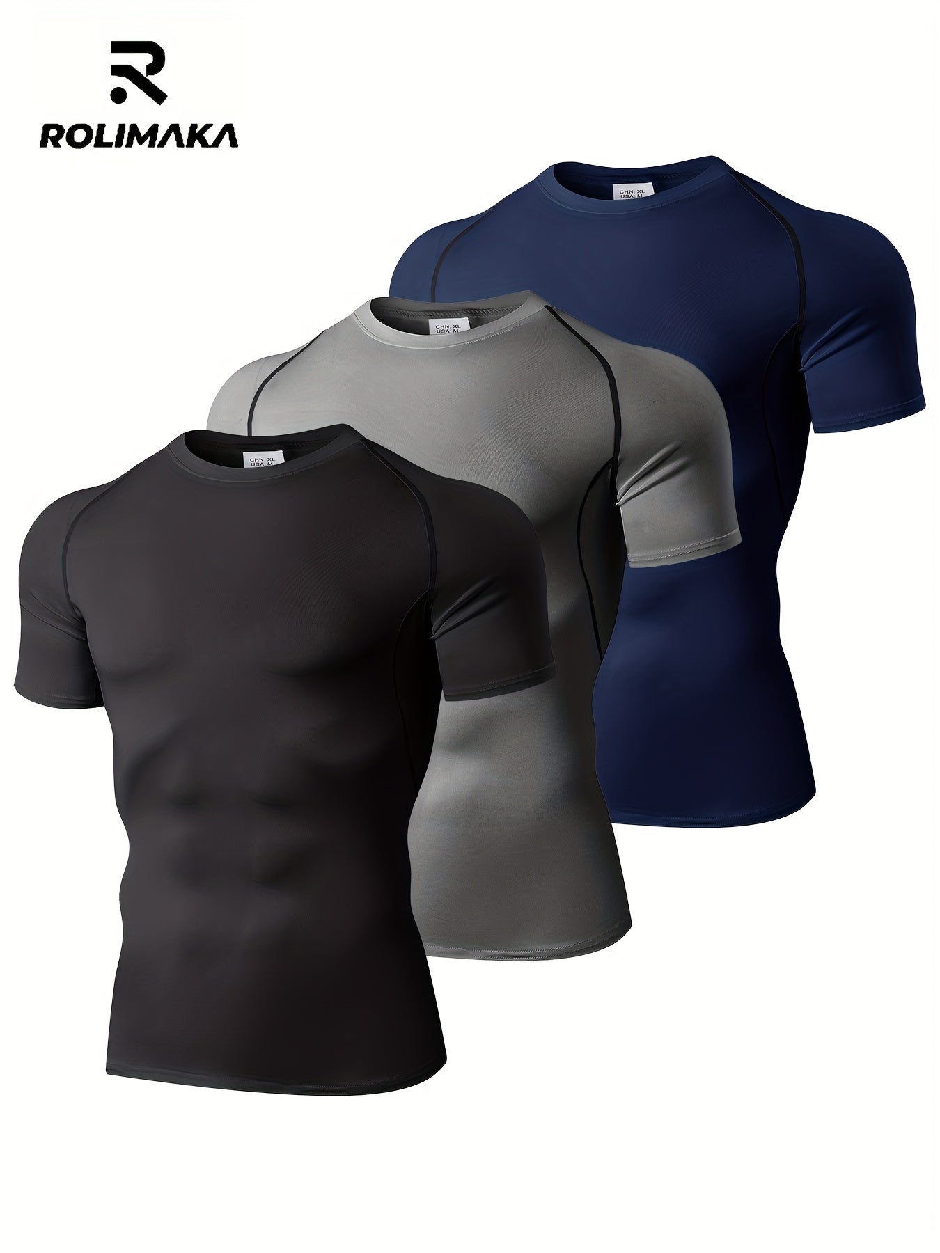 FitFuel's Signature Mens Compression Workout Tshirt