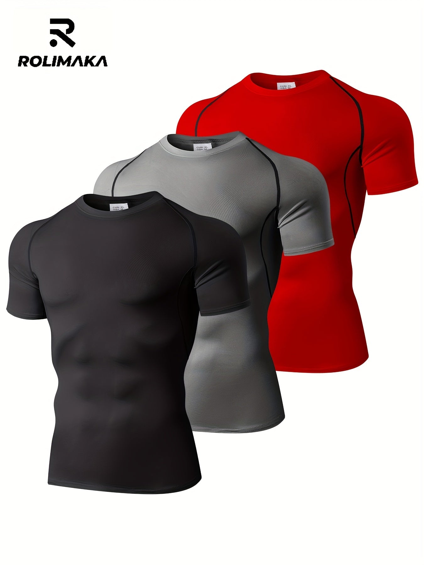 FitFuel's Signature Mens Compression Workout Tshirt