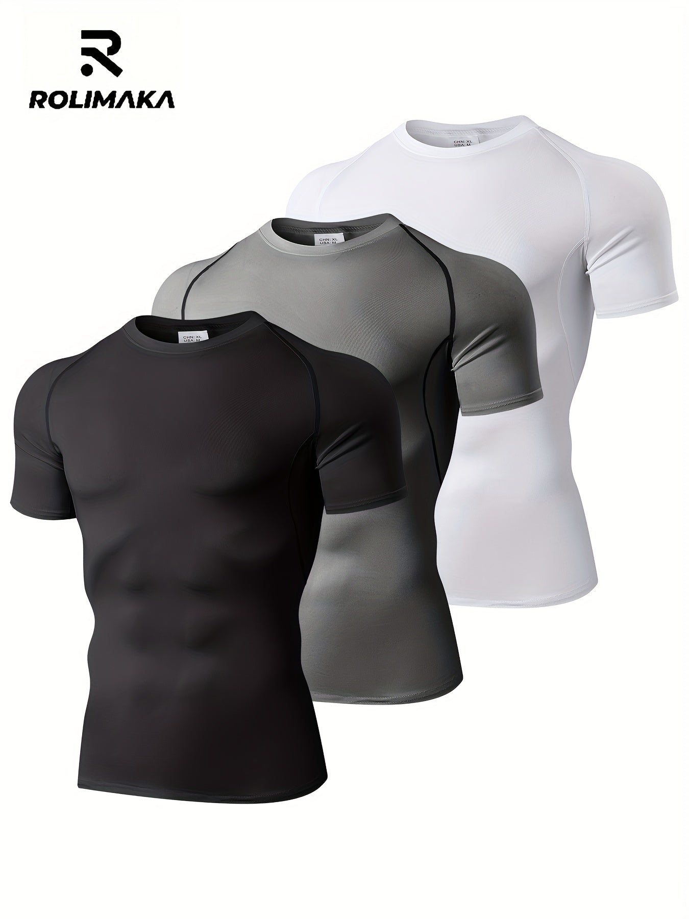 FitFuel's Signature Mens Compression Workout Tshirt