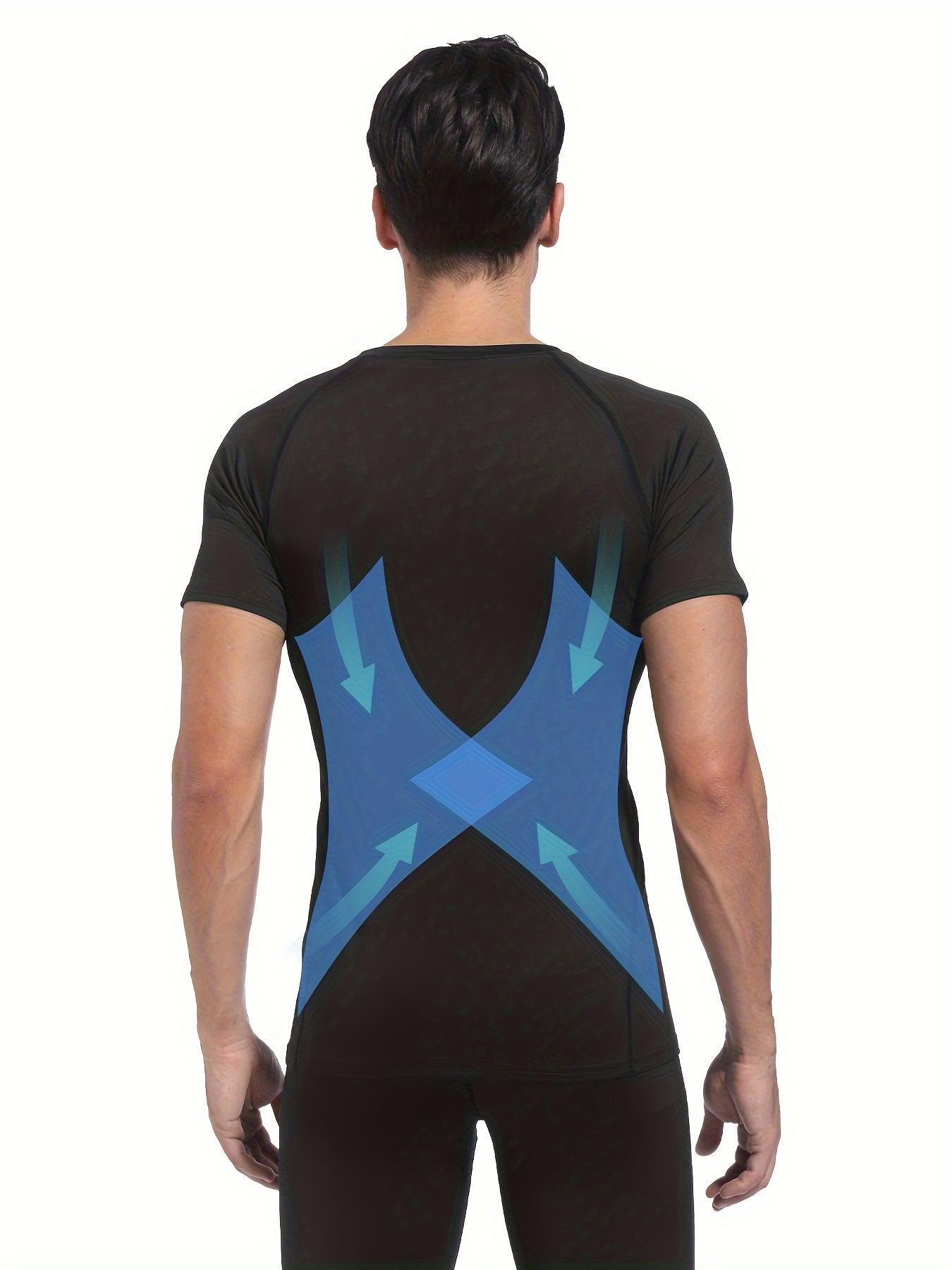 FitFuel's Signature Mens Compression Workout Tshirt