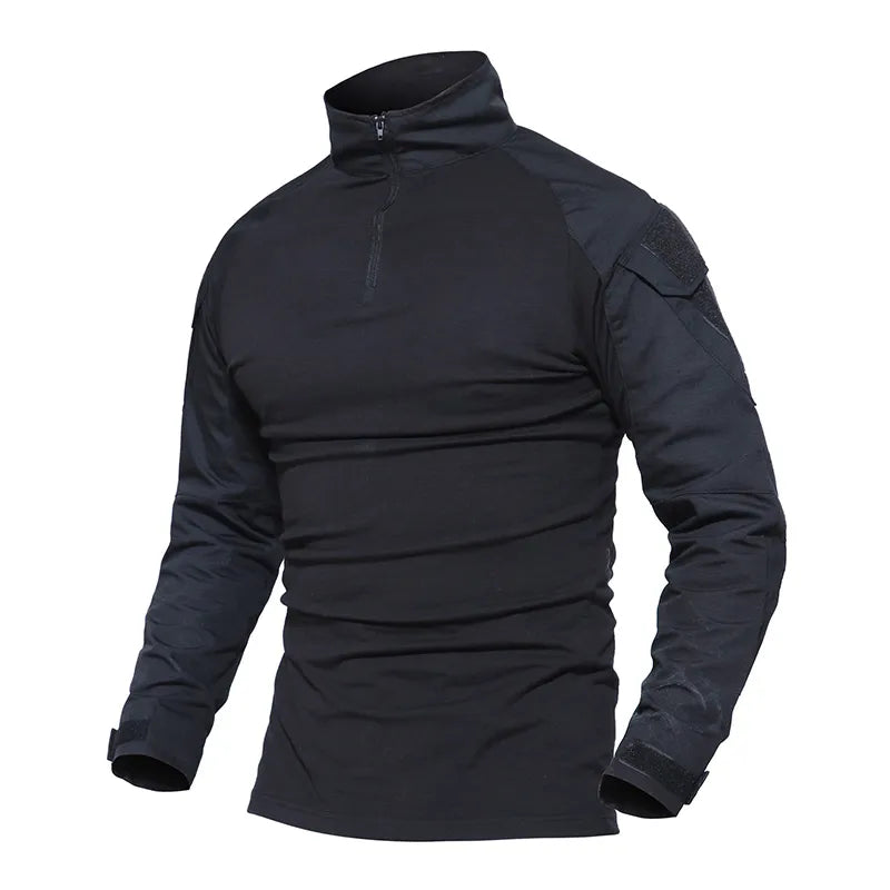 FitFuel's Signature Long Sleeve 1/4 Zipper Slim Fit Polyester Running Jacket