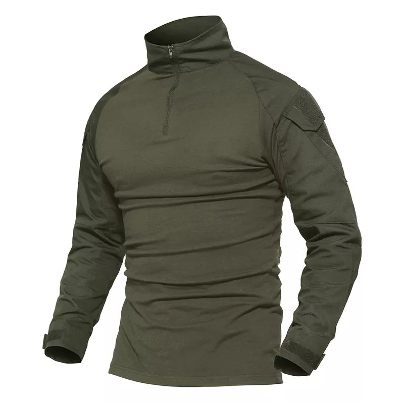 FitFuel's Signature Long Sleeve 1/4 Zipper Slim Fit Polyester Running Jacket