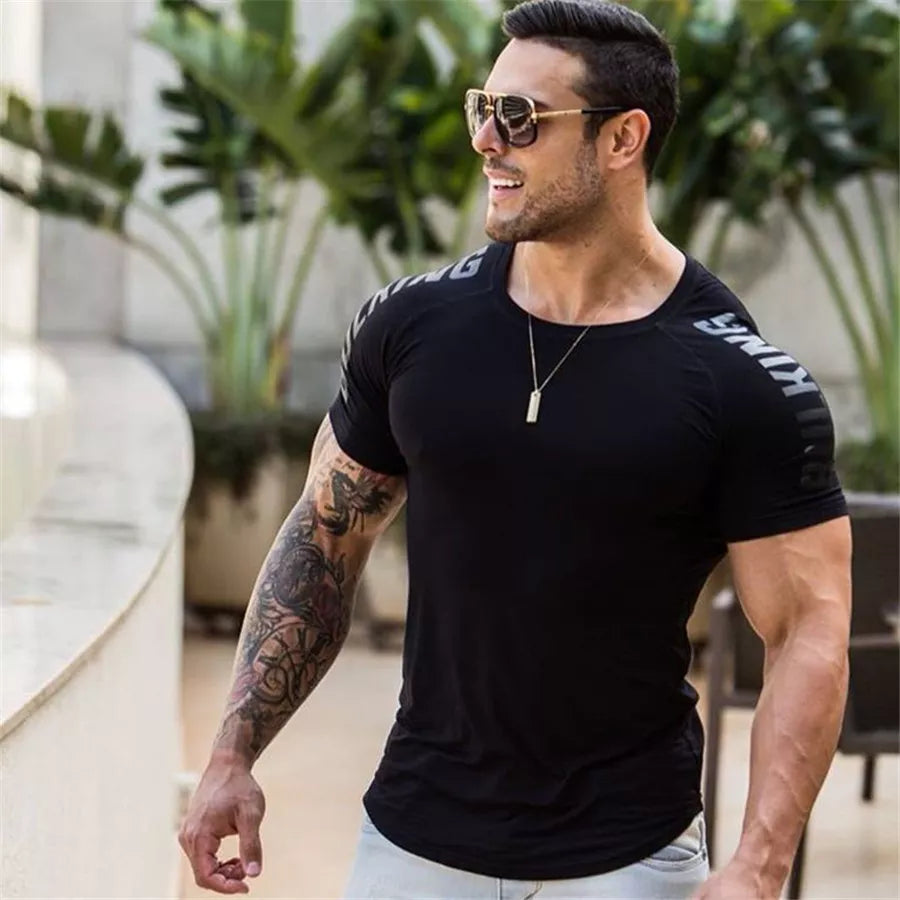 FitFuel's Signature Compression Quick Dry T-Shirt