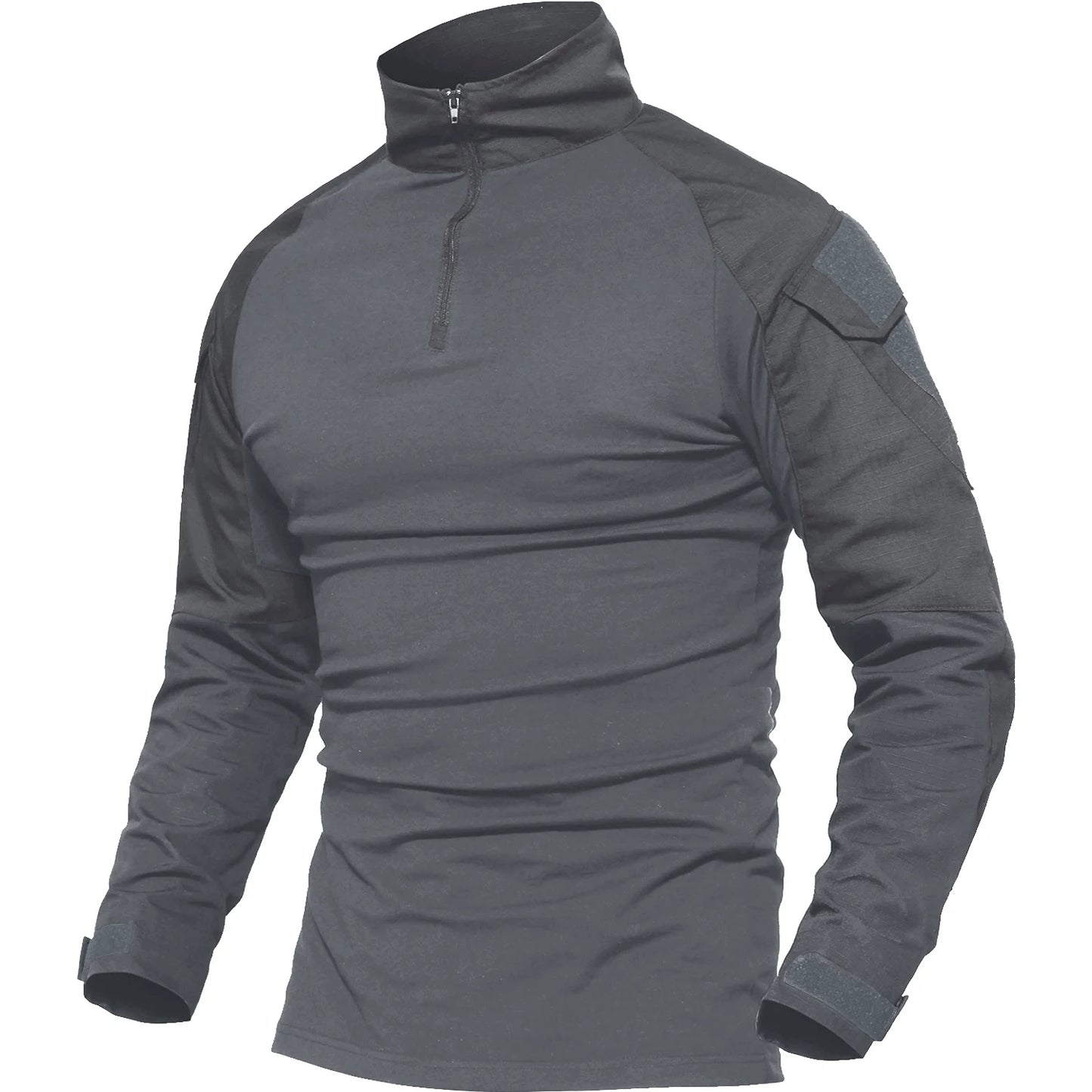 FitFuel's Signature Long Sleeve 1/4 Zipper Slim Fit Polyester Running Jacket