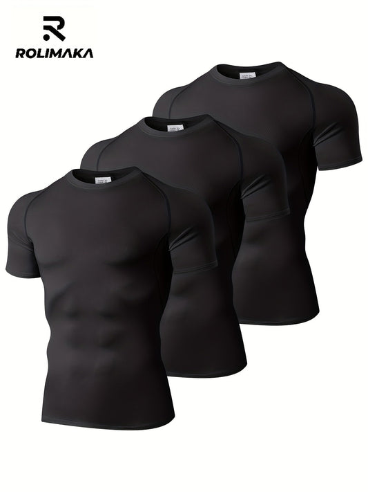 FitFuel's Signature Mens Compression Workout Tshirt