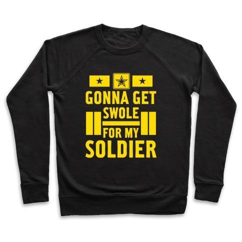 FitFuel's Getting Swole for My Soldier Crewneck Sweatshirt