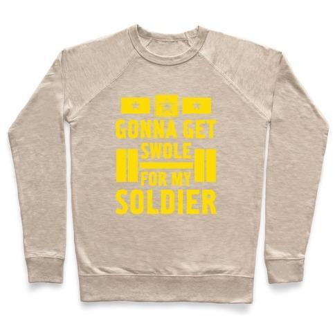 FitFuel's Getting Swole for My Soldier Crewneck Sweatshirt