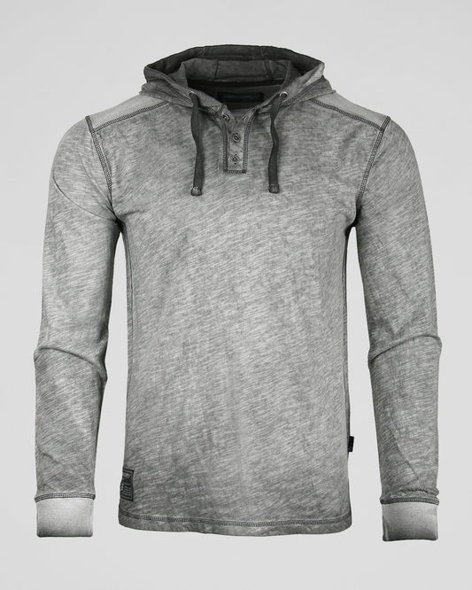 FitFuel's Pump Cover Hooded Henley